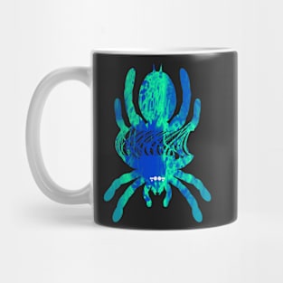 Tarantula Silhouette 52 (Tie Dye) Mug